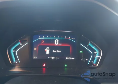 2020 Honda Odyssey Ex-L/Ex-L W/Navi Res from USA, damaged, VIN 5FNRL6H70LB048817